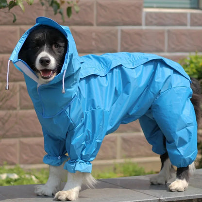 Chubasquero de Cuerpo Completo para Perro con Capucha