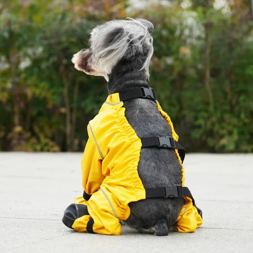 Mono Protector para Perros Pequeños con Botines Integrados