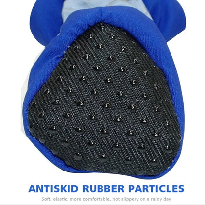 Botas Impermeables para Perros, Juego de 4 Zapatos Antideslizantes para Lluvia
