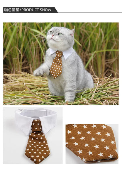 Corbata Formal para Perro y Gato – Collar Elegante para Halloween, Bodas y Fiestas