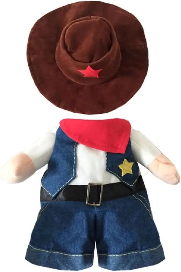 Disfraz de Vaquero para Gatos - Traje Divertido Estilo Occidental