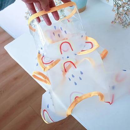 Chubasquero Transparente con Capucha para Perro Pequeño