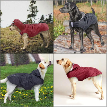 Chubasquero con Capucha para Perros de S a 6XL