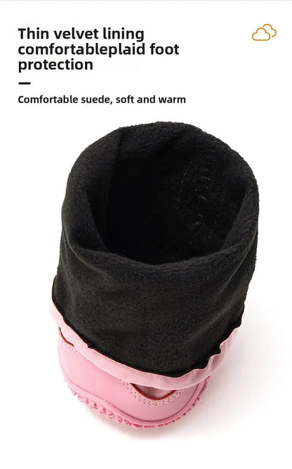 Botas Altas de Invierno para Perro con Interior Suave – 4 Piezas