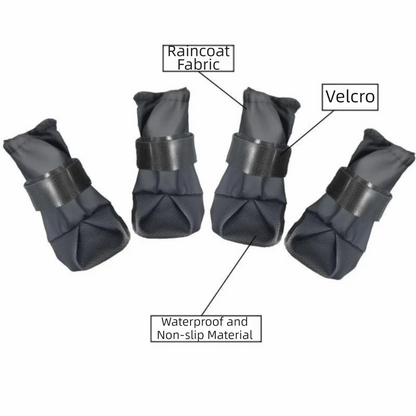Botas Altas Antideslizantes para Perro – 4 Piezas