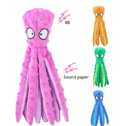 Juguete de Peluche para Perros con Chirrido, Juguete para Masticar y Buscar
