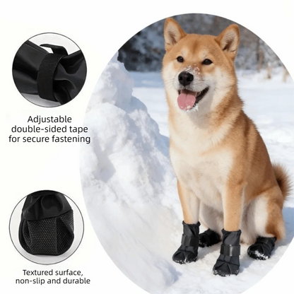 Botas Altas Antideslizantes para Perro – 4 Piezas