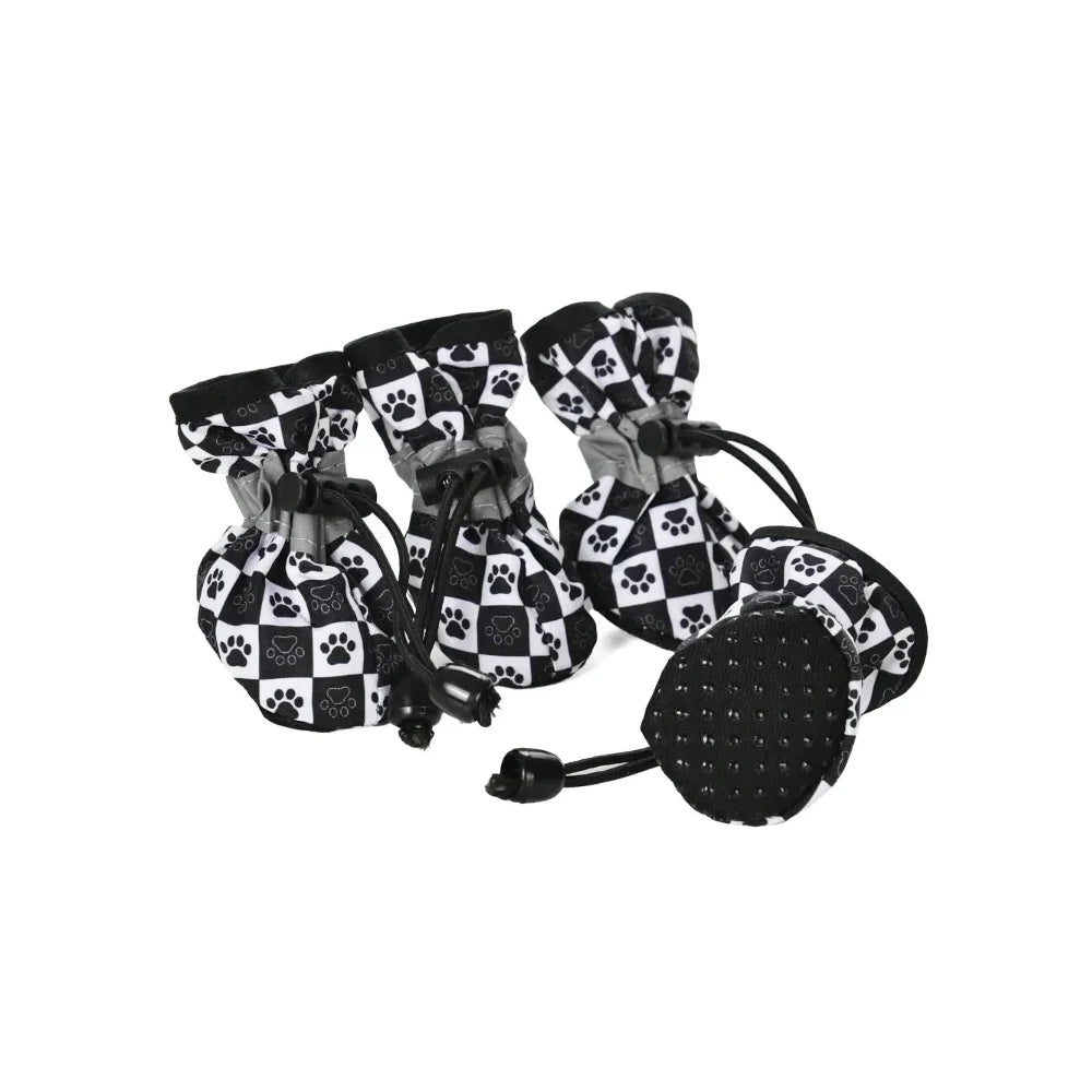 Botas Ajustables para Perro con Suela Antideslizante – Juego de 4