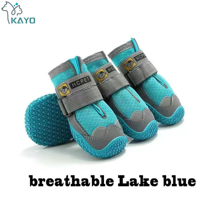 Botas Reflectantes Antideslizantes para Perro – 4 Piezas