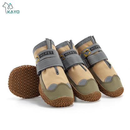 Botas Reflectantes Antideslizantes para Perro – 4 Piezas