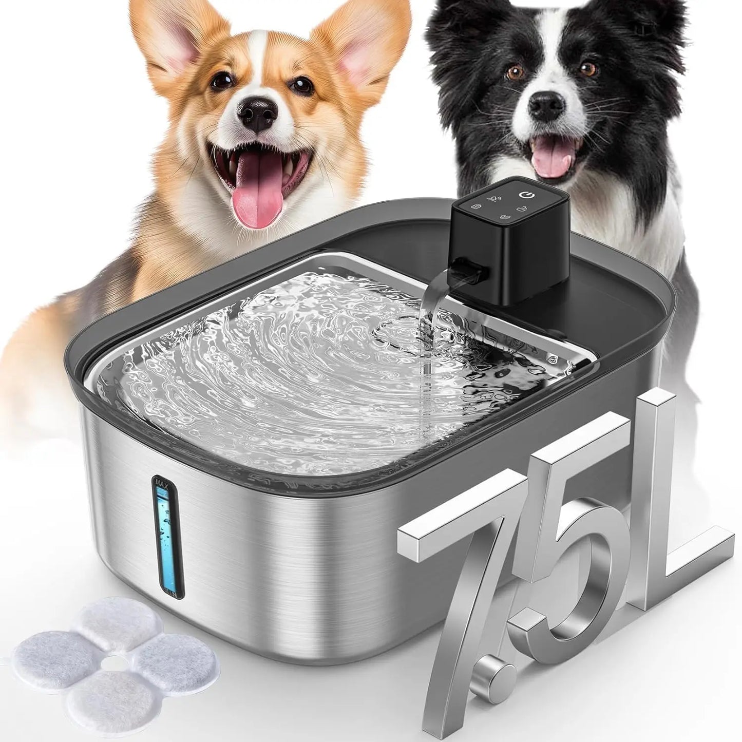 Fuente de Agua Inteligente para Mascotas