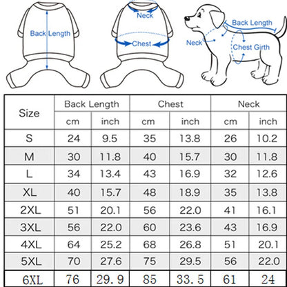 Chubasquero con Capucha para Perros de S a 6XL