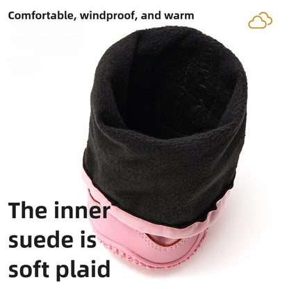 Botas Altas de Invierno para Perro con Interior Suave – 4 Piezas