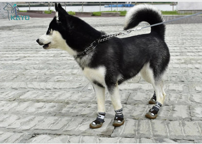 Botas Reflectantes Antideslizantes para Perro – 4 Piezas