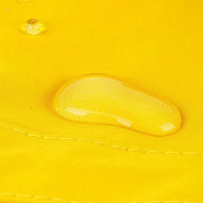 Chubasquero Amarillo Ajustable con Capucha para Perro