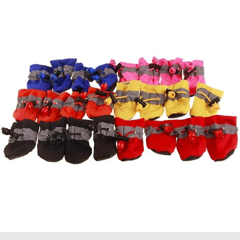 Botas Protectoras Antideslizantes para Perros – Juego de 4
