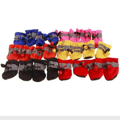 Botas Protectoras Antideslizantes para Perros – Juego de 4