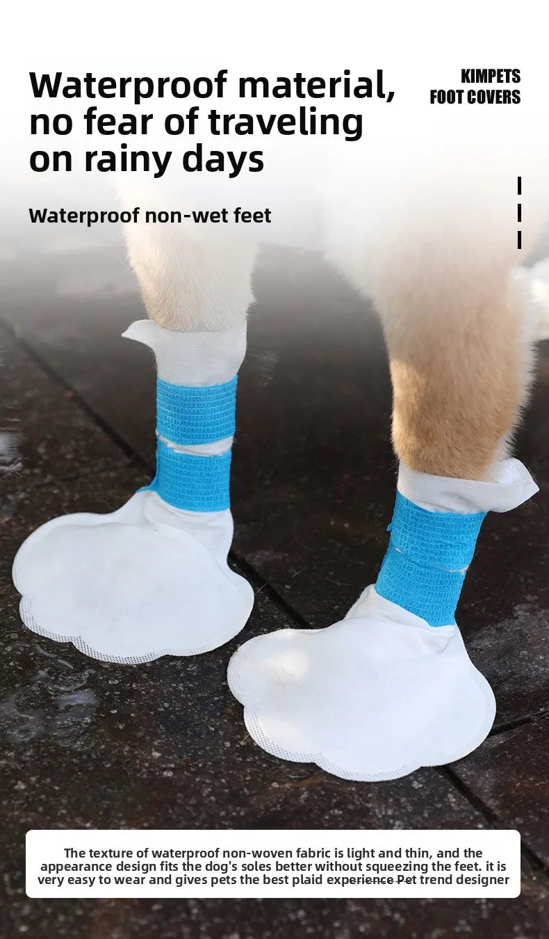 Cubiertas Desechables para Patas de Perro – 20 Piezas