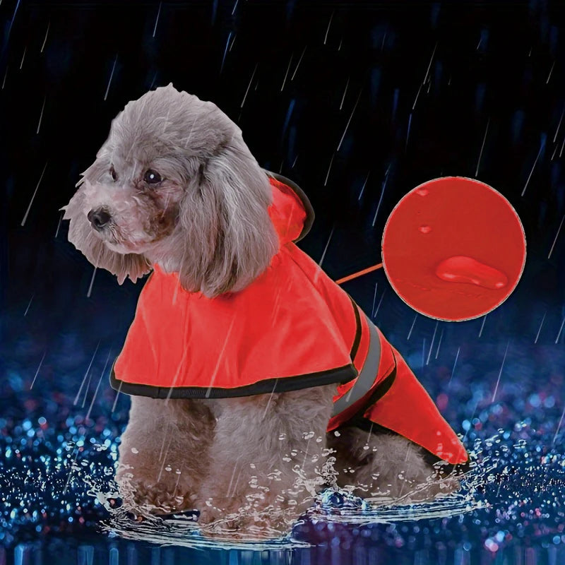 Chubasquero Reflectante Ligero para Perros