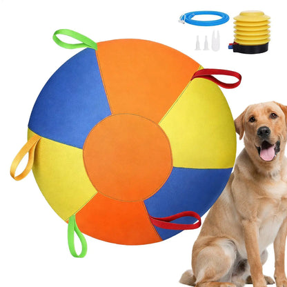 Pelota Interactiva para Perros – Juguete de Ejercicio al Aire Libre con Asas