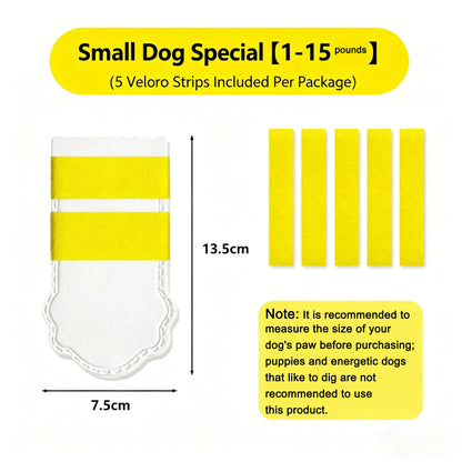 Fundas Desechables para Patas de Perro con Ajuste – 20 Piezas