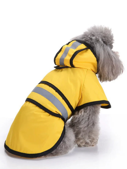 Chubasquero Ajustable Reflectante para Perro