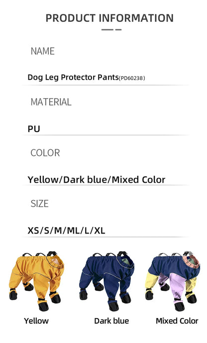 Mono Protector para Perros Pequeños con Botines Integrados