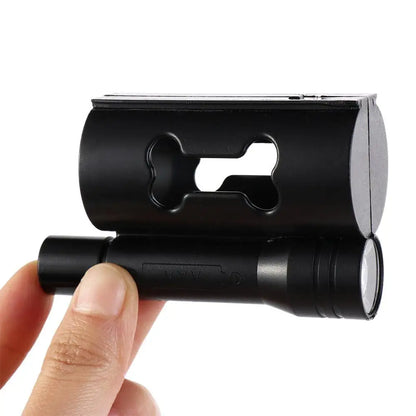 Correa Doble Retráctil para Perros con Luz LED – Ajustable y Reflectante 360°