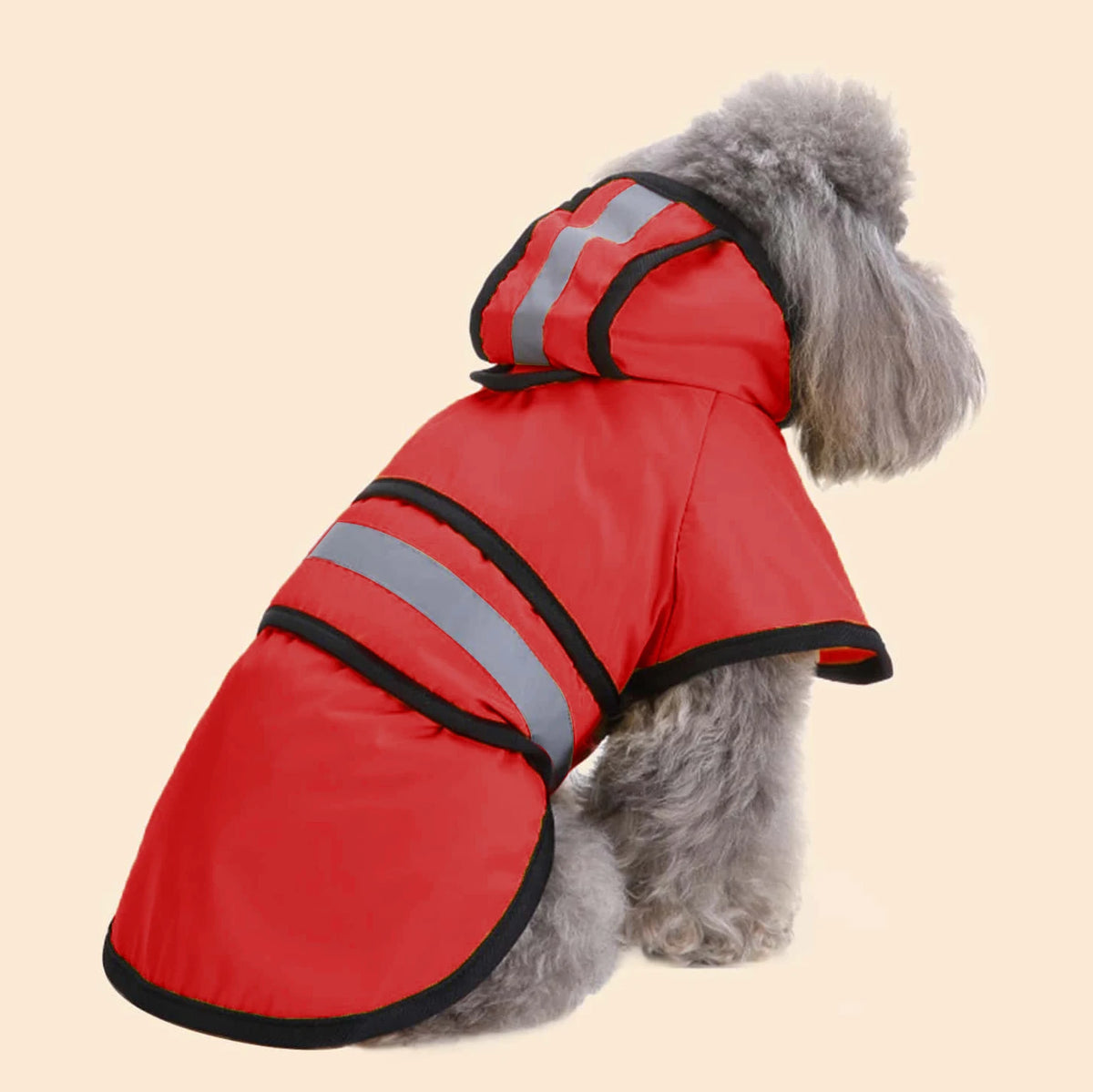 Chubasquero Reflectante Ligero para Perros