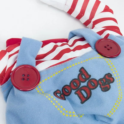 Disfraz de Policia/ Marinero/Vaquero/Pirata para Perros - Ropa de Cosplay para Mascotas