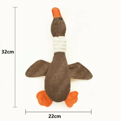 Juguete de Peluche para Perros con Chirrido, Juguete para Masticar y Buscar