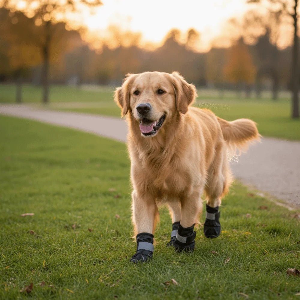 Botas Altas Antideslizantes para Perro – 4 Piezas