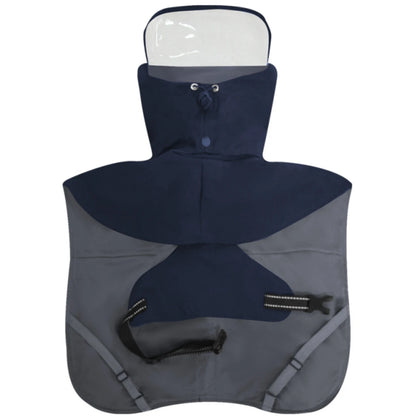 Chubasquero de Doble Capa con Capucha Desmontable para Perro