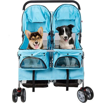 Carrito Doble Premier para Mascotas