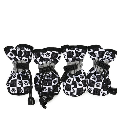 Botas Ajustables para Perro con Suela Antideslizante – Juego de 4