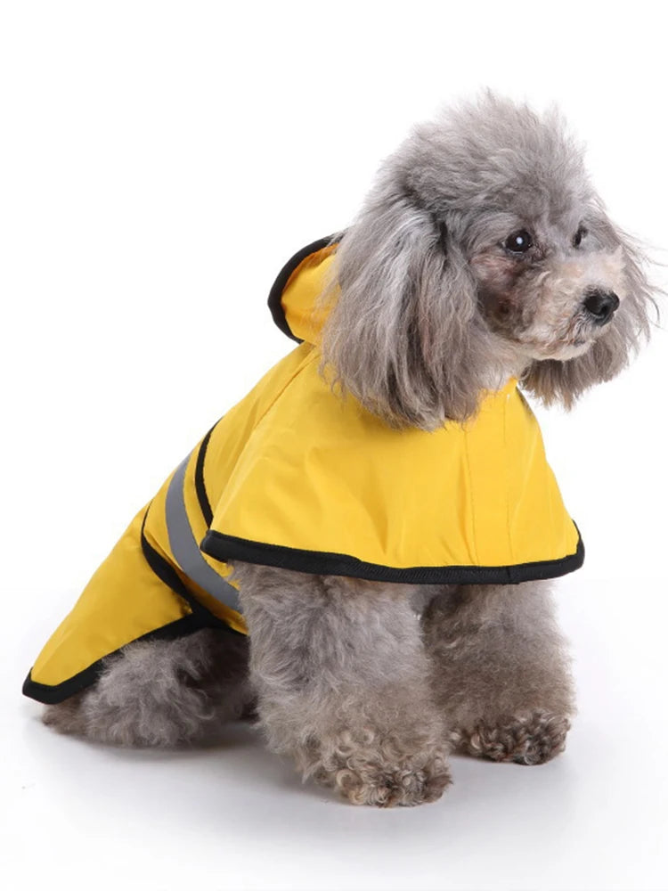 Chubasquero Ajustable Reflectante para Perro