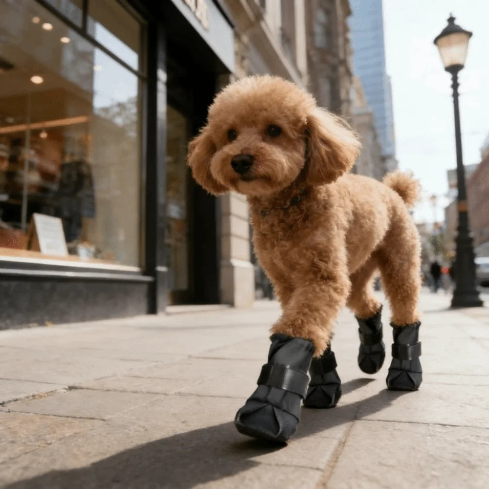 Botas Altas Antideslizantes para Perro – 4 Piezas