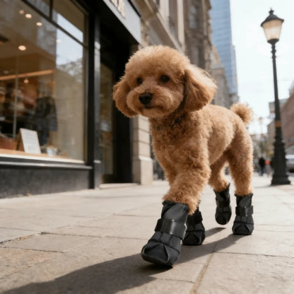 Botas Altas Antideslizantes para Perro – 4 Piezas