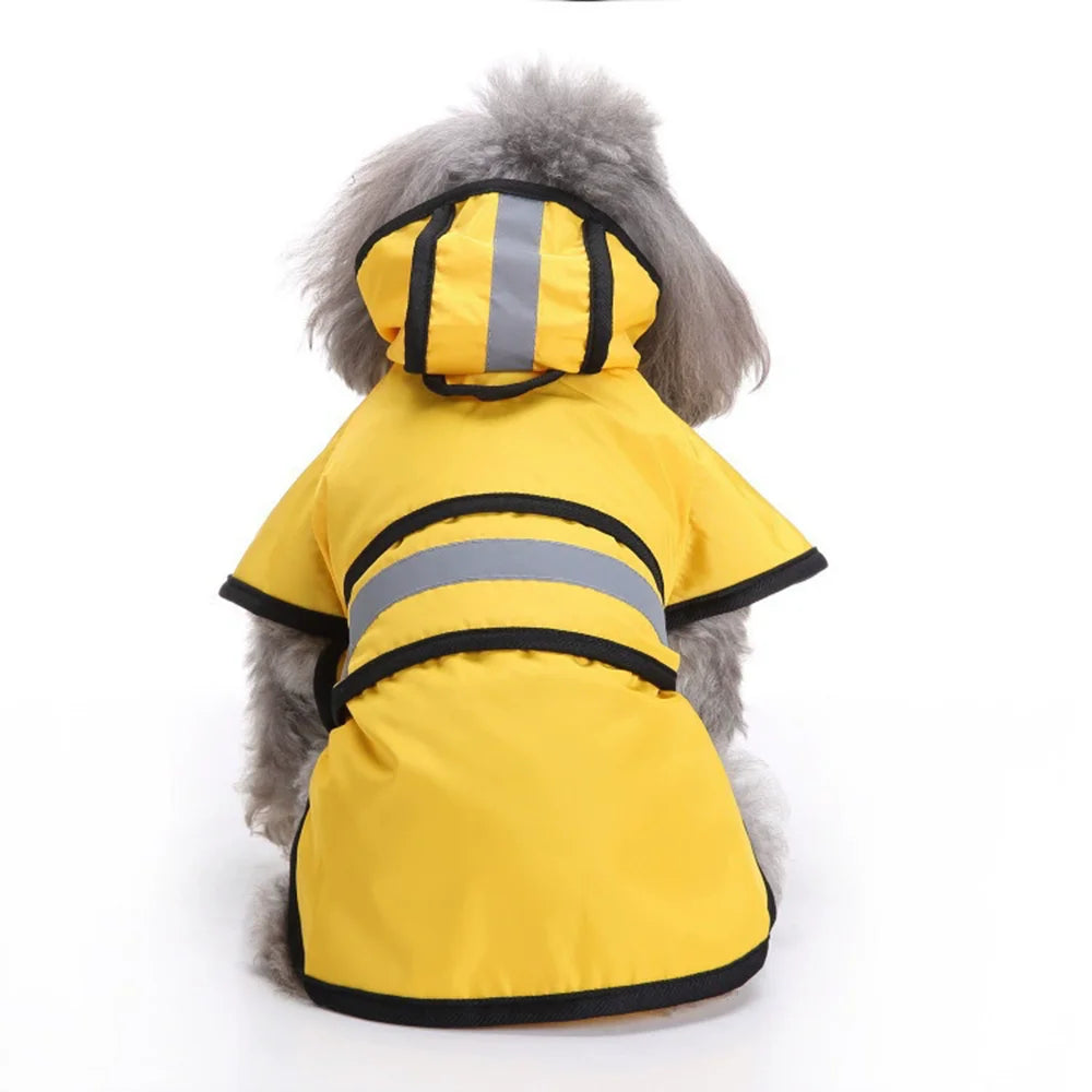 Chubasquero Ajustable Reflectante para Perro
