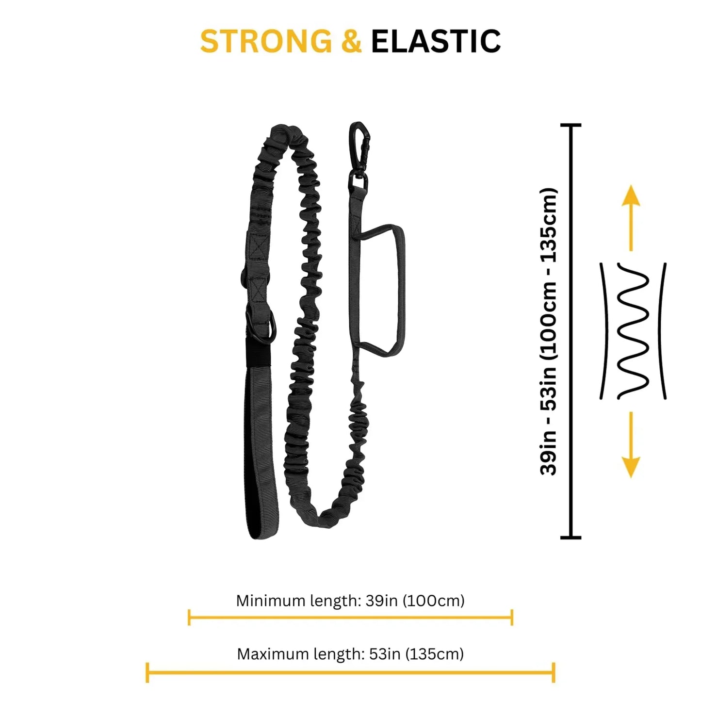 Arnés Táctico tipo chaleco ajustable para entrenamiento y paseos.