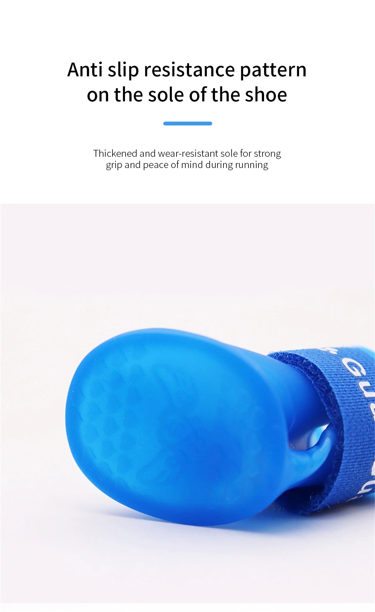 Botas de Goma Antideslizantes para Perros – 4 Piezas