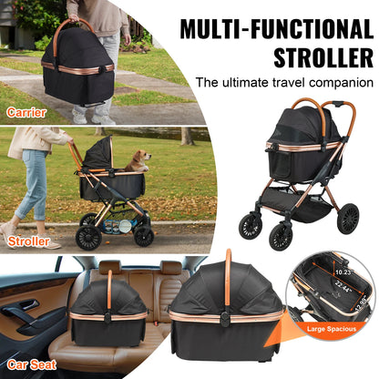 Cochecito Plegable para Perros de hasta 66 lb