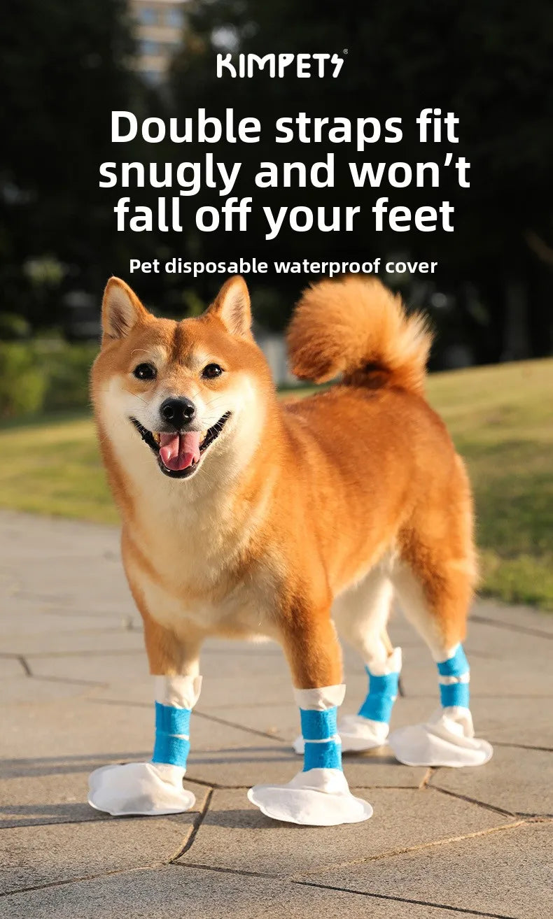 Cubiertas Desechables para Patas de Perro – 20 Piezas