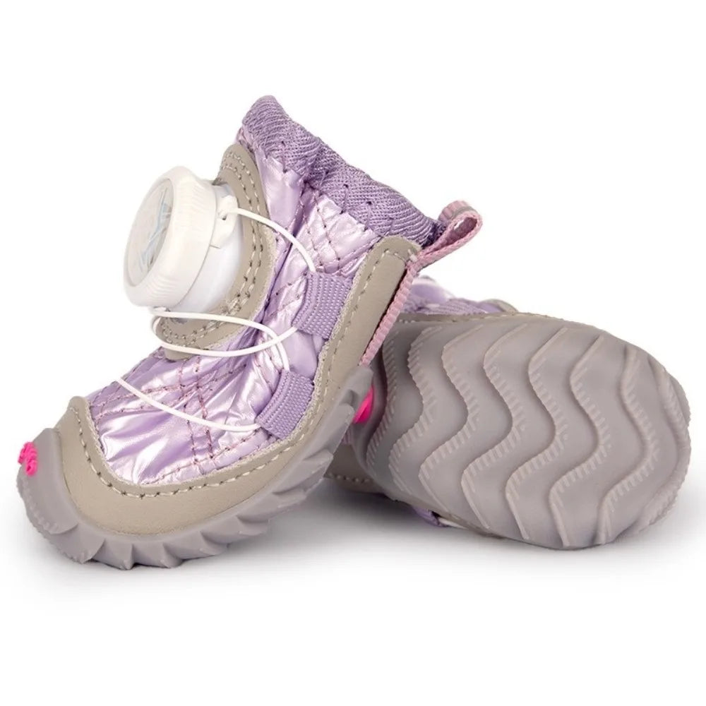 Botas para Perro con Ajuste de Perilla y Forro Suave – 4 Piezas