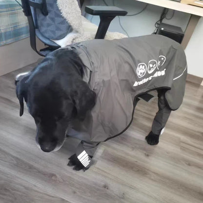 Chubasquero de Cuerpo Completo para Perros Medianos y Grandes