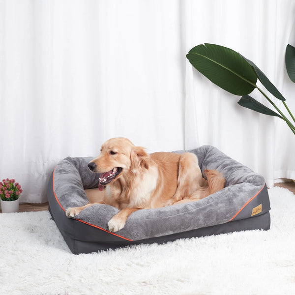 Cama para perros grandes, suave y cómoda, hipoalergénica y cálida