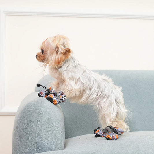 Botas Ajustables para Perro con Suela Antideslizante – Juego de 4