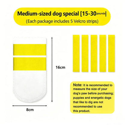 Fundas Desechables para Patas de Perro con Ajuste – 20 Piezas