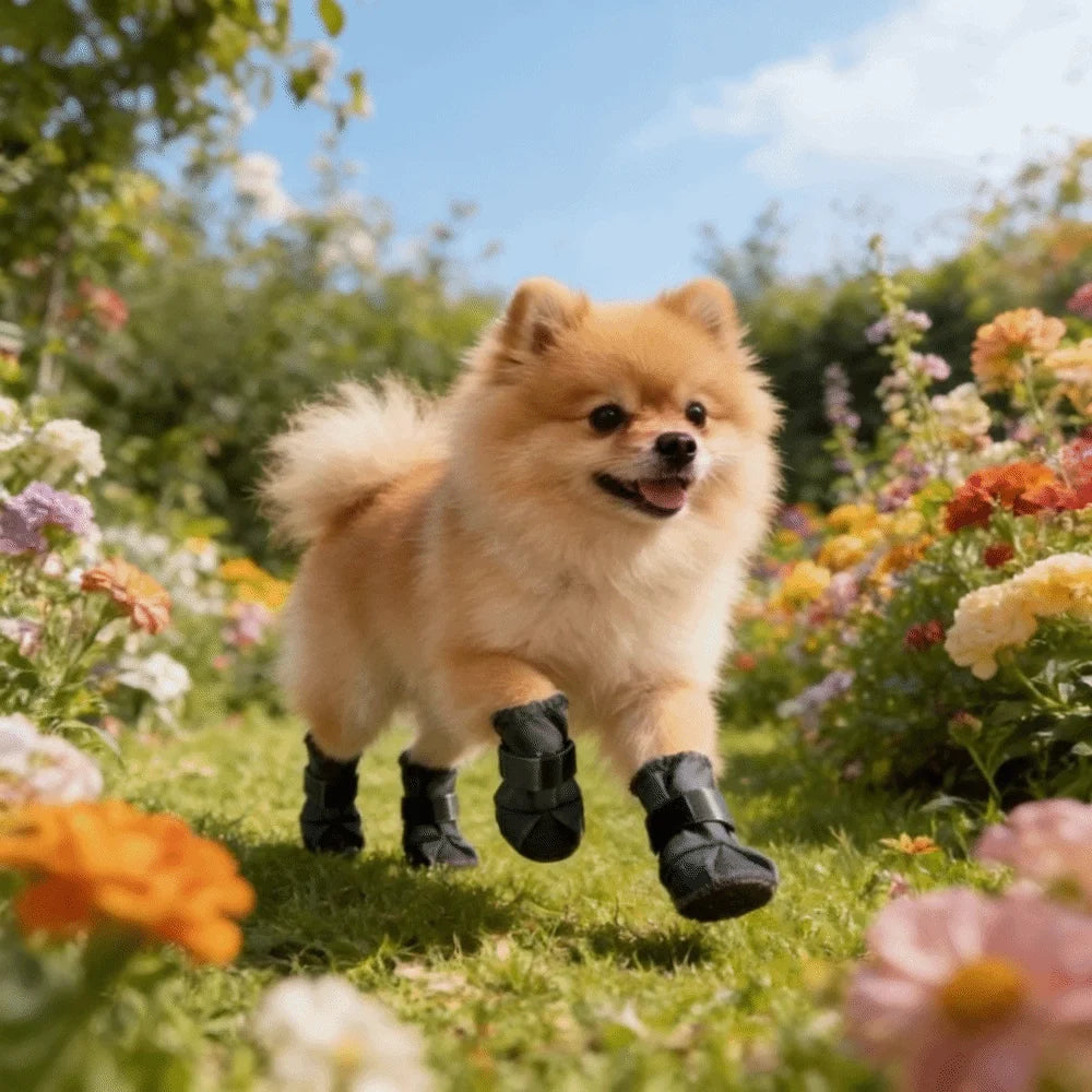 Botas Altas Antideslizantes para Perro – 4 Piezas