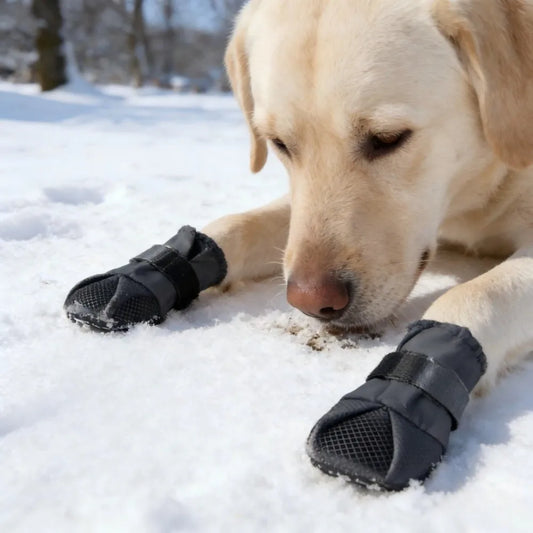 Botas Altas Antideslizantes para Perro – 4 Piezas